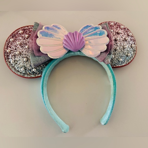 Disney Mermaid Themed Mouse Ears Headband